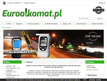 Tablet Screenshot of euroalkomat.pl